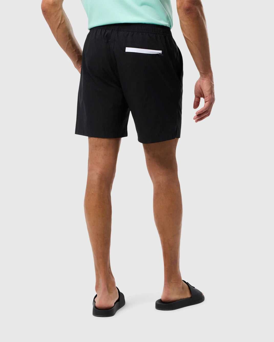 Slip de Bain Psycho Bunny Parker Hydrochromic Swim Trunk Noir Homme | ZTL-53992275